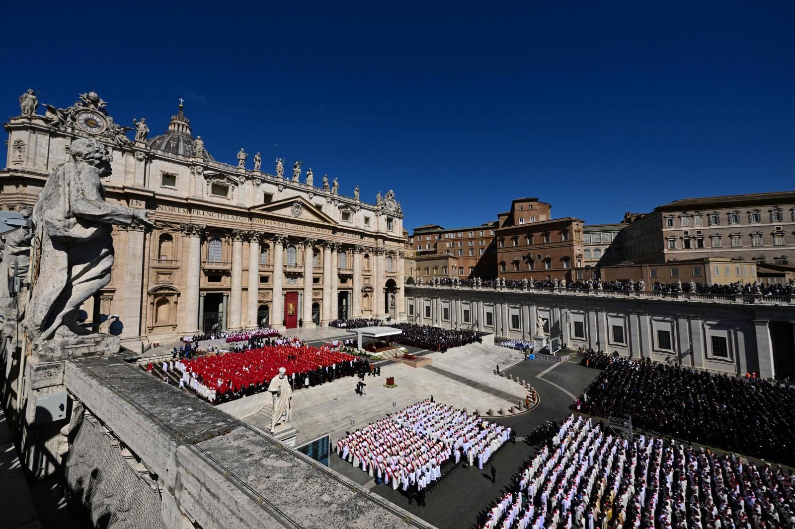 Todas las imágenes del funeral del Papa Francisco