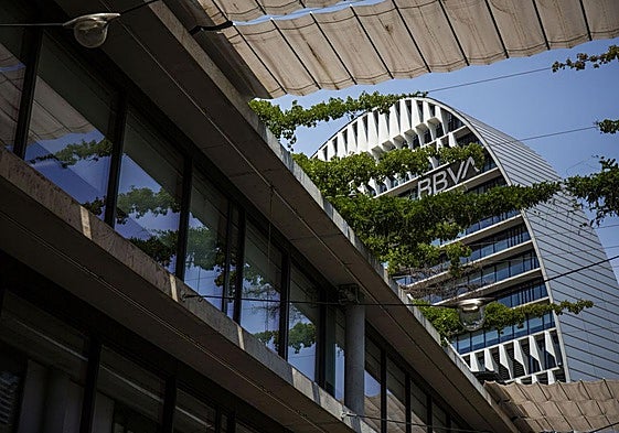 Sede del BBVA en Madrid.