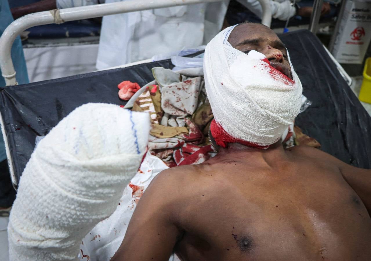 Las imágenes del bombardeo sobre Saada, que han dejado 68 muertos