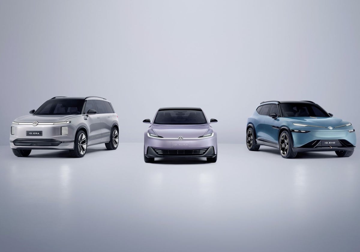 Aura, Era y Evo, los nuevos eléctricos de Volkswagen presentados en Shanghái Auto Show