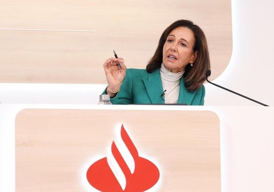 Ana Botín, presidenta de Banco Santander.