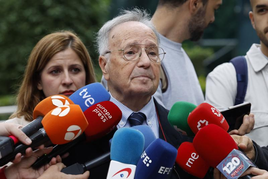 El secretario general de la organización Manos Limpias, Miguel Bernad