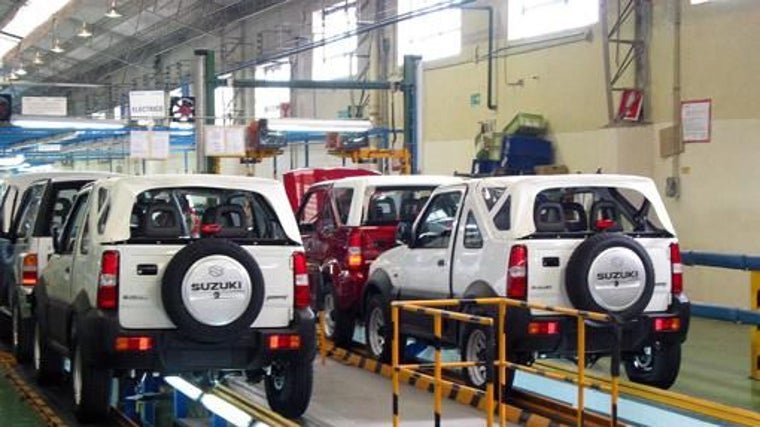 El popular Suziki Jimny fue uno de los modelos fabricados en Linares