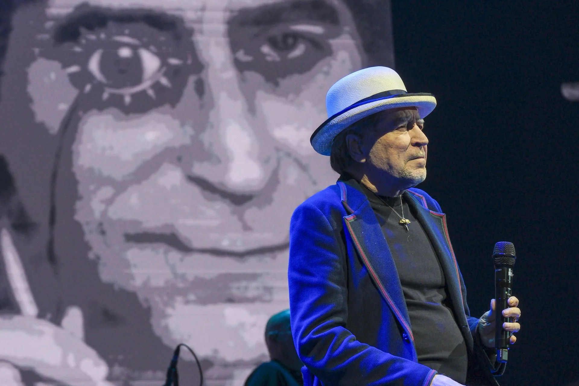 Joaquín Sabina cantó todos sus éxitos.