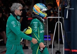 Fernando Alonso, tras la adversa clasificación de Miami.