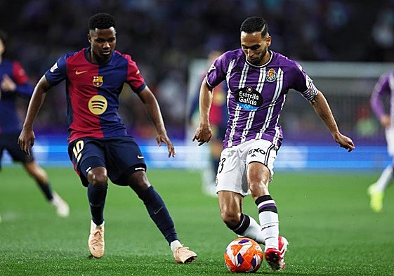 Los goles de la victoria del Barça contra el Valladolid