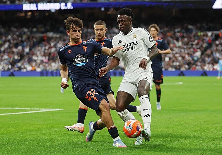 Los goles de la victoria del Real Madrid contra el Celta