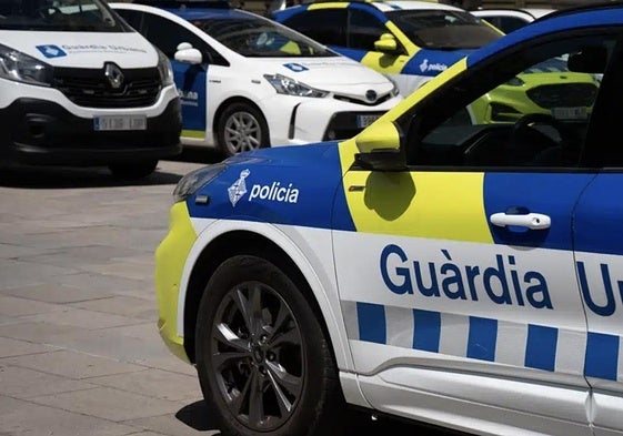 Un vehículo de la Guardia Urbana.
