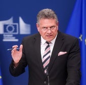 El comisario de Comercio, Maros Sefcovic.