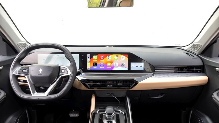 Interior del Livan X6 Pro