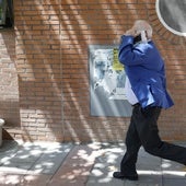 El juez de Madrid Juan Carlos Peinado a su salida del juzgado.