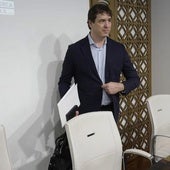 David Sánchez Pérez-Castejón durante la presentación de su última Ópera Joven en la Diputación de Badajoz en una foto de archivo.