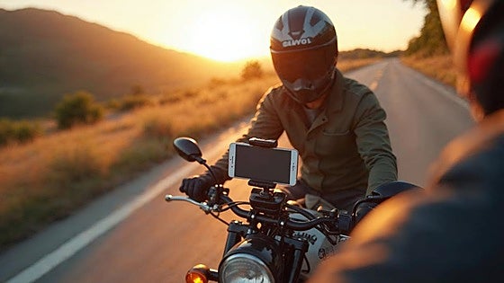 Los mejores soportes de móviles para no perderte en tus rutas en moto