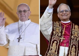 El atuendo de León XIV para presentarse ante los fieles