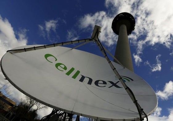 Antenas de Cellnex en Torrespaña.