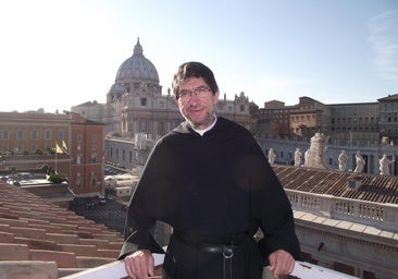 El sacerdote burgalés Alejandro Moral Antón, prior general de los agustinos.