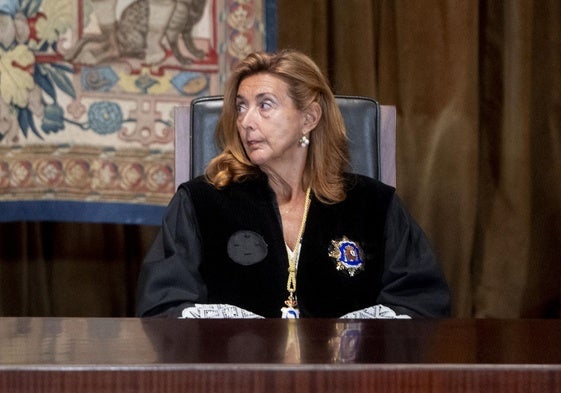 La magistrada del Tribunal Constitucional Concepción Espejel.