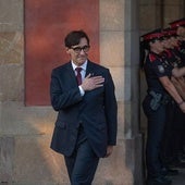 Salvador Illa el día de su investidura