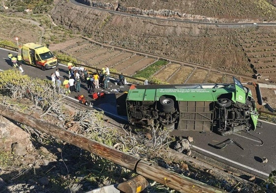 Accidente de tráfico en La Gomera
