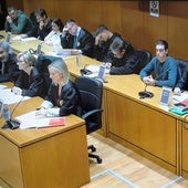 Parte de los condenados por el crimen homófobo del joven Samuel Luiz en A Coruña.