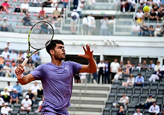 Así hemos narrado el triunfo de Alcaraz ante Draper en Roma