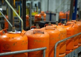 La bombona de butano alcanza los 18 euros y toca máximos de noviembre de 2022