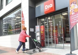 Una tienda de DIA en Vitoria.