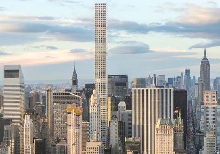 Un famoso rascacielos de Nueva York se agrieta