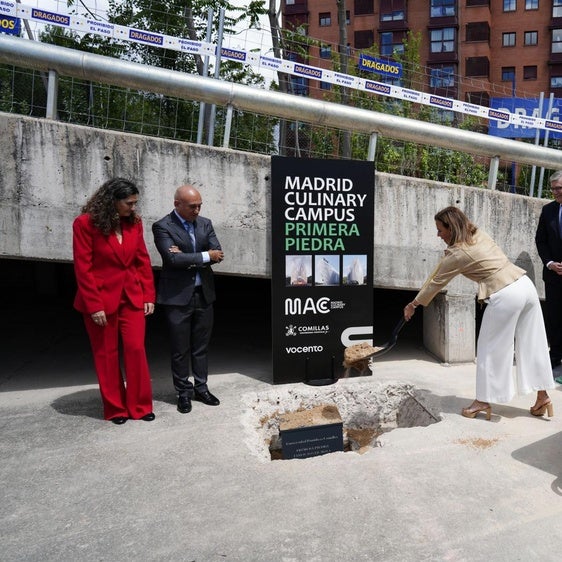 Vocento y Comillas empiezan a construir la nueva sede de su universidad de gastronomía