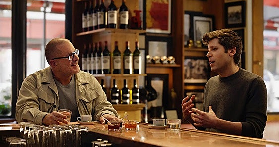 Jony Ive y Sam Altman en una entrevista que han compartido para anunciar la fusión.