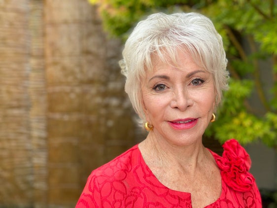 La ecsritora Isabel Allende.