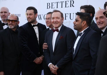 Kevin Spacey, en la gala organizada por la Better World Fund en Cannes.