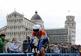 La contrarreloj del Giro de Italia, en directo