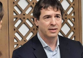 David Sánchez, 'Azagra', en un reciente rueda de prensa