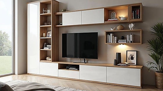 Los mejores muebles de televisión para salón: estilo y funcionalidad en uno