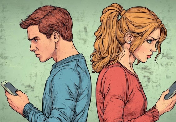 Broncas con la pareja por usar el móvil... y la consecuencia que quizá no esperas