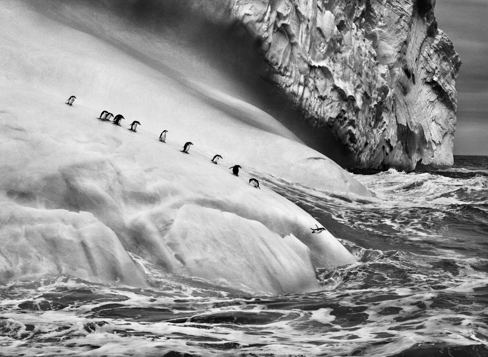 Sebastiao Salgado'nun 'Genesis' sergisinin fotoğrafçılığı. Örnek, dünyanın manzaralarının ihtişamını yansıtır.