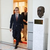El ministro de Justicia, Félix Bolaños, este viernes en el Senado