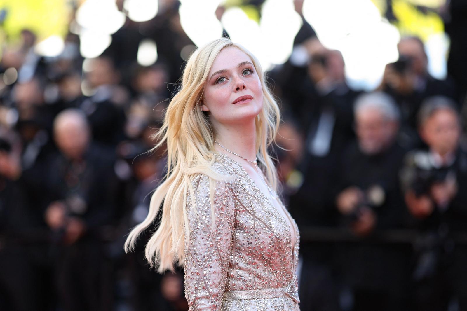 La actriz Elle Fanning