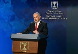 Benjamin Netanyahu, primer ministro de Israel.
