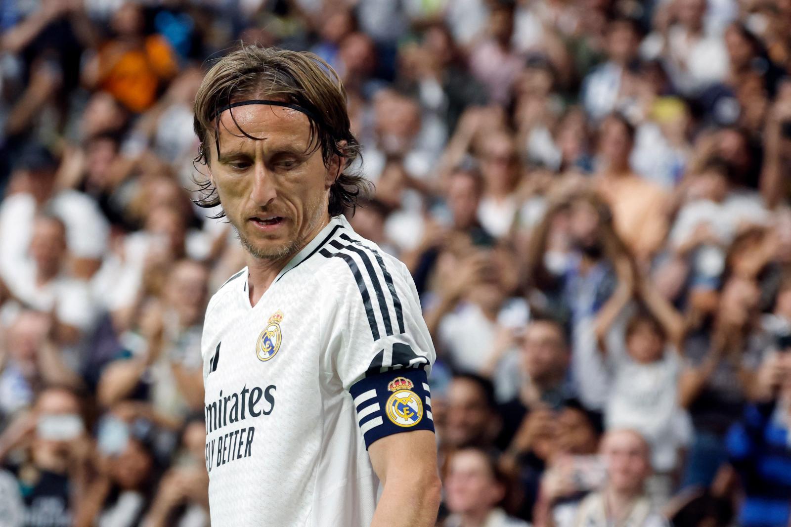 El adiós del Bernabéu a Ancelotti y Modric, en imágenes