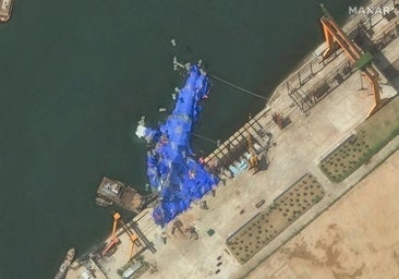 Tres detenidos en Corea del Norte por la accidentada botadura de un buque de guerra