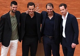 El homenaje de Roland Garros a Nadal, en imágenes