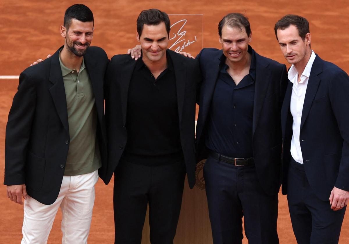 El homenaje de Roland Garros a Nadal, en imágenes