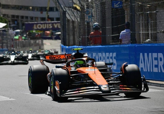 Norris se lleva la victoria en Montecarlo