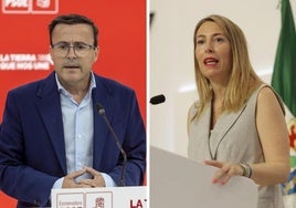 Miguel Ángel Gallardo y María Guardiola