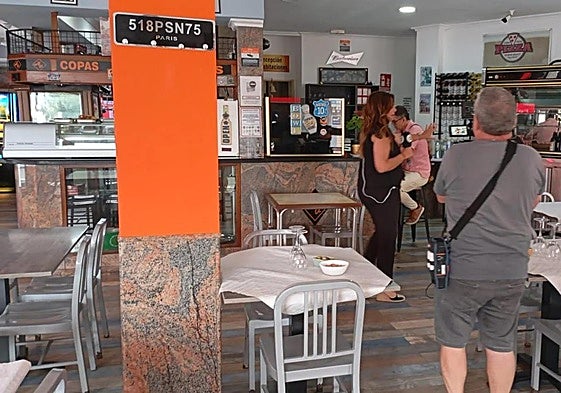 Interior del local de Favara donde se produjeron los hechos.