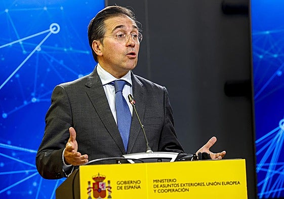 El ministro de Asuntos Exteriores, Unión Europea y Cooperación, José Manuel Albares.