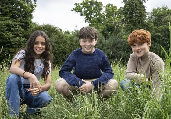Arabella Stanton, Dominic McLaughlin y Alastair Stout.