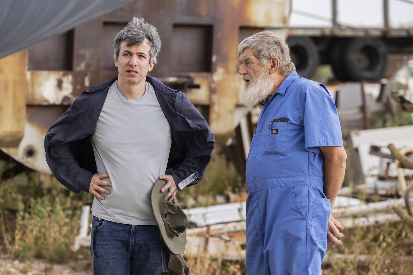 Nathan Fielder de compras en 'Los ensayos'